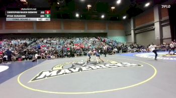 113 lbs Cons. Round 2 - Ryan Ounarom, Grants Pass vs Christopher/Mason Sizemore, Garza