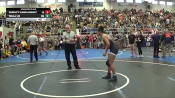 137 lbs Quarterfinal - Serenity Ulmer-Earnest, Fairborn vs Bella Lin, Unattached