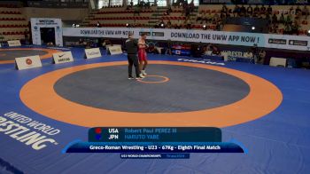 67 kg 1/8 Final - Robert Paul Perez Iii, United States vs Haruto Yabe, Japan