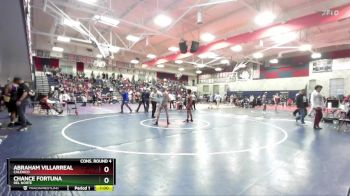 106 lbs Cons. Round 4 - Chance Fortuna, Del Norte vs Abraham Villarreal, Calexico