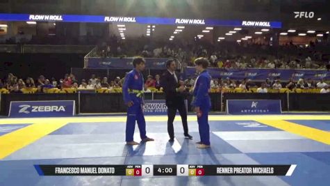 Francesco Manuel Donato vs Renner Preator Michaels 2026 Pan Kids Jiu-Jitsu IBJJF Championship