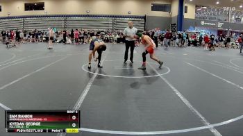 120 lbs Round 2 (8 Team) - Kyedan George, Full Circle vs Sam Rankin, Riverheads MS Wrestling