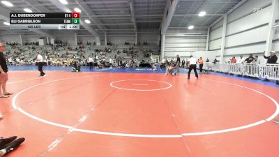 126 lbs Round Of 64 - A.J. Dubendorfer, GT 4238 - HSB vs Eli Gabrielson, Team Diamond Fish - HSB