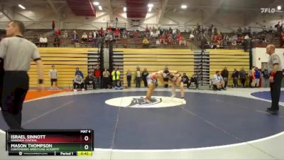 165 lbs Cons. Round 7 - Israel Sinnott, Hanover Central vs Mason Thompson, Contenders Wrestling Academy