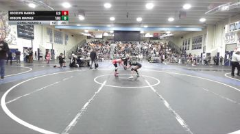 105 lbs Cons. Round 2 - Joslyn Matias, Tahquitz vs Jocelyn Hanks, Elsinore