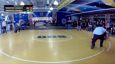 190 White Quarterfinal - Sebastian Carabaye, Braddock vs Sebastian Campbell, Fleming Island
