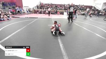 67 lbs Rr Rnd 2 - Gunner Leverich, Cushing vs Bryson Lee, Ponca City Wildcat Wrestling