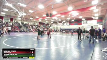 190 lbs Champ. Round 2 - Adrian Perez, Monte Vista vs Daniel Moylan, Poway