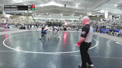 120 lbs Semis (4 Team) - Storm Murphy, Boyd Buchanan High School vs Ryley Correll, Brentwood Academy