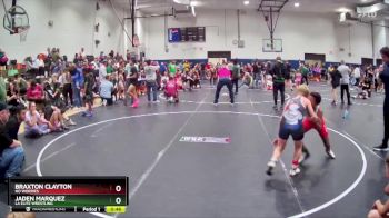 90/95 Round 2 - Jaden Marquez, LA Elite Wrestling vs Braxton Clayton, No Worries