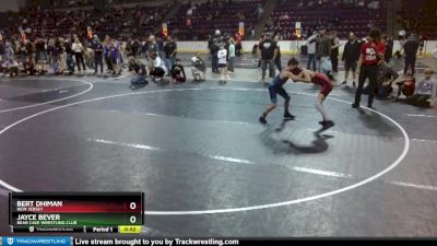 86 lbs 3rd Place Match - Jayce Bever, Bear Cave Wrestling Club vs Bert Dhiman, New Jersey