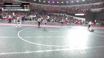 85 lbs Champ. Round 2 - Connor Woosencraft, Askren Wrestling Acadamy vs Thomas Lesselyong, Team Nazar Training Center