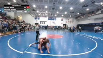 150 lbs Champ. Round 2 - Tucker Abell, Scottsbluff vs Trenton Rogers, Laramie