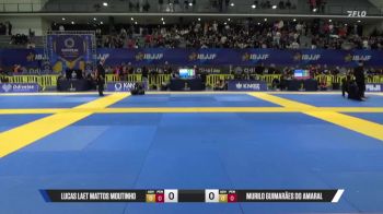 Murilo Guimarães Do Amaral vs Lucas Laet Mattos Moutinho 2025 European Jiu-Jitsu IBJJF Championship