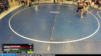 140 lbs Quarterfinal - Lillian Christensen, Wasatch WC vs Kimberly Guzman, Gold Rush