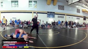 165 lbs Round 1 - Cameron Sommers, Franklin Wrestling Club vs Joshua Ushman, Unattached