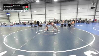 160 lbs Round 3 (12:30pm Saturday) - Ryder Zychek, Mat Assassins vs Callen Diehl, Untouchables, MN