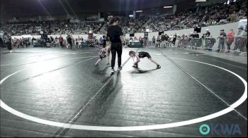 43 lbs 5th Place - Oakley Elizondo, Blue Devil Wrestling vs Berkeley Deckard, Raw Wrestling Club