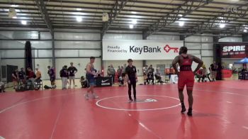 97 kg Round Of 32 - Eric Gamble, Pennsylvania vs Wyatt Voelker, Panther Wrestling Club RTC