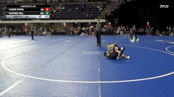102 lbs Cons. Semi - Laken Duwa, Hawkeye Wrestling Academy vs Hayden Hill, Moen Wrestling Academy