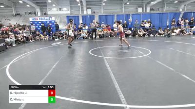 160 lbs Final - Rafael Hipolito, VA vs Christopher Minto, FL