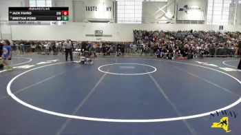 70 lbs Cons. Round 4 - Jack Favro, Shaker Youth Wrestling vs Brettan Ford, Minisink Wrestling