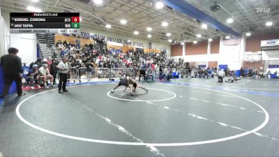 106 lbs Champ. Round 2 - Javi Tapia, Warren vs Ezekiel Corona, Alta Loma