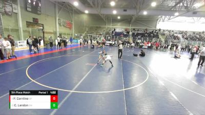 82 lbs 5th Place Match - Colt Landon, Skyline Wrestling vs Pfischer Carnline, TW Wrestling