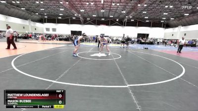 175A Semifinal - Matthew Loundenslager, Choctaw vs Mason Buzbee, GLENPOOL