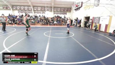 175 lbs Champ. Round 3 - Stosh Jobe, American Leadership Academy Gilbert vs Frank Sheppard, Los Alamos