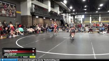 124 lbs Round 3 (6 Team) - Madilyn Peach, Wisconsin vs Jayci Shelton, Missouri Gold