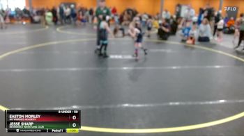 50 lbs Quarterfinal - Easton Morley, No Worries Academy vs Jesse Sharp, Reverence Wrestling Club