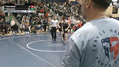145 lbs Round Of 32 - Anthony L. Moreno, New York Military Academy vs Gavyn Kelton, Notre Dame Green Pond