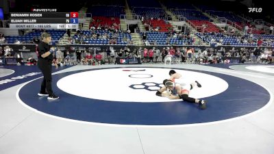 165 lbs Cons. Rd Of 64 - Benjamin Rosen, CA vs Elijah Miller, PA