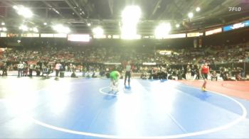 5A 120 lbs Champ. Round 1 - Carson Leonard, Lakeland vs Juan Guzman, Minico