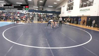 165 lbs Quarterfinal - Keegan Demarest, Messiah vs Jacob Weaver, Misericordia