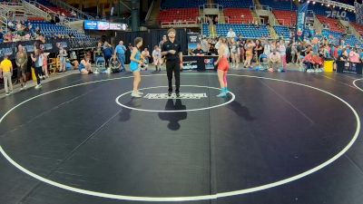 95 lbs Quarters - Kinlee Brandley, UT vs Sophie Booe, FL