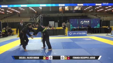 Fernanda Riccioppo C. Asenjo vs Chelsea L. Valenzo Duggan 2025 Pan Jiu Jitsu IBJJF Championship