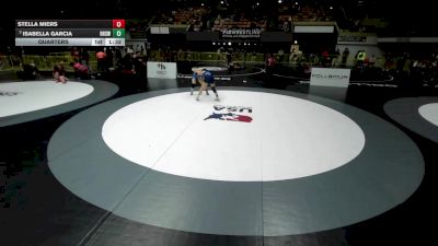 140 lbs Quarters - Stella Miers vs Isabella Garcia, Rodriguez High School Wrestling