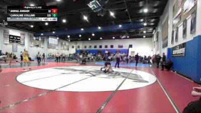 110 Girls Semifinal - Caroline Collins, Carlsbad vs Amina Anbari, Rancho Bernardo