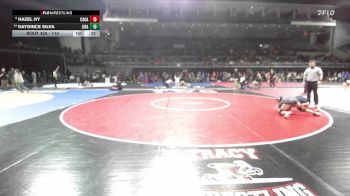 110 lbs Cons. Round 4 - Hazel Hy, Cosumnes Oaks vs Kaydince Silva, Liberty Ranch