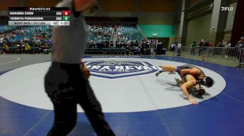 141 lbs Round Of 32 - Khaisen Chen, San Francisco vs Yoshiya Funakoshi, Embry-Riddle
