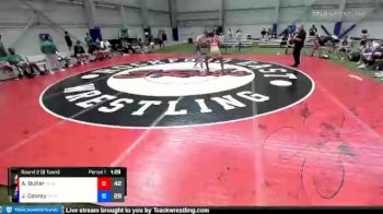 220 lbs Round 2 (8 Team) - Albert Butler, Georgia Blue vs Jake Conroy, Pennsylvania Red