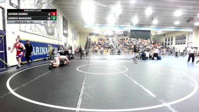 190 lbs Champ. Round 1 - Joseph Marquez, La Mirada vs Jayden Gomez, La Serna