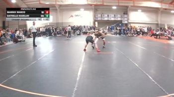 149 lbs Champ. Round 1 - Mannix Wasco, Wheeling University vs Datrelle Kozeluh, Unattached