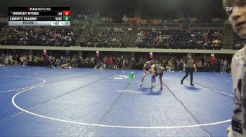 120 lbs Round 1 - Huntley Ryder, LAW vs Liberty Palmer, Victory School Of Wrestling