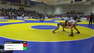 141 lbs Round Of 32 - Hanks Jacobson, American Fork (UT) vs Joshua Requena, Camarillo