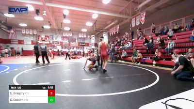 119 lbs Rr Rnd 3 - Ethan Gregory, Grove Takedown Club vs Carson Osburn, Vinita Kids Wrestling