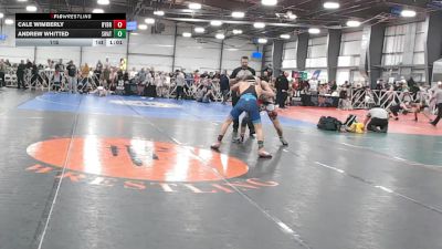 115 lbs Round 2 (10:45am Saturday) - Andrew Whitted, Michigan S.W.A.T. vs Cale Wimberly, Backyard Brawlers