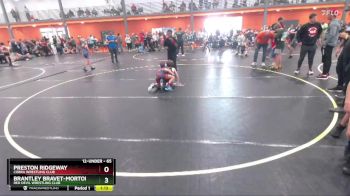 65 lbs Round 1 - Preston Ridgeway, Cobra Wrestling Club vs Brantley Bravet-Morton, Red Devil Wrestling Club